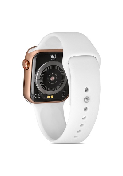 You Smart F3-yf303 You Smart Rose & White Silicon Unisex Kol Saati (Distribütör Garantili)