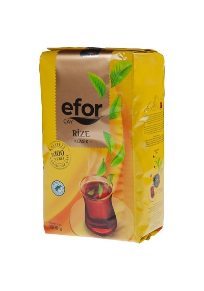 Efor Rize Çay 1 Kg - Doğal Lezzetli Siyah Çay 2'li Ekonomik Paket - 2 Adet Tarı