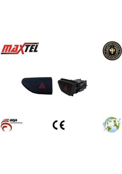 Maxtel 16204372 Dortlu Flasor Anahtarı Captur 12 Clıo Iv 12 Zoe 12 Duster 10 5 Pin