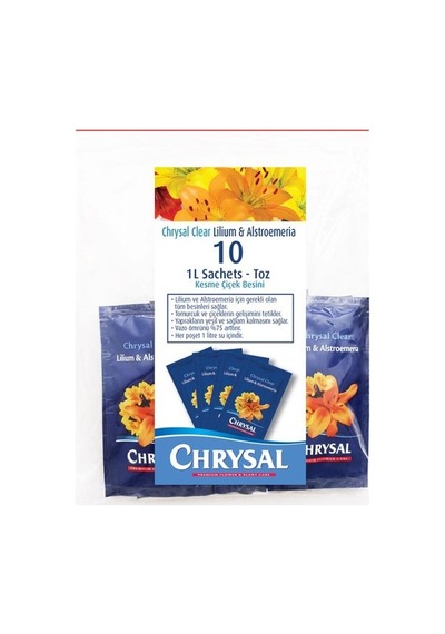 Chrysal Clear Lilium & Alstroemeria Sachet Toz '10'lu Paket' Diğer