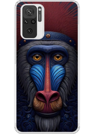Xiaomi Redmi Note 10s Uyumlu Şeffaf Kılıf Tablo 4 Tasarımlı