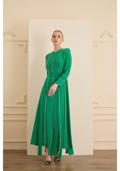 Senna Tease Dress Yeşil Yeşil