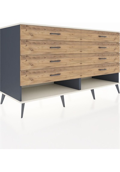 Kronos Konsol 8 Çekmeceli 176x59x99 Antrasit-aytaşı/çam Aytası/atlas Çam - Antrasıt Kronos Konsol 8 Çekmeceli 176x59x99 Antrasit-aytaşı/çam Aytası/atlas Çam - Antrasıt