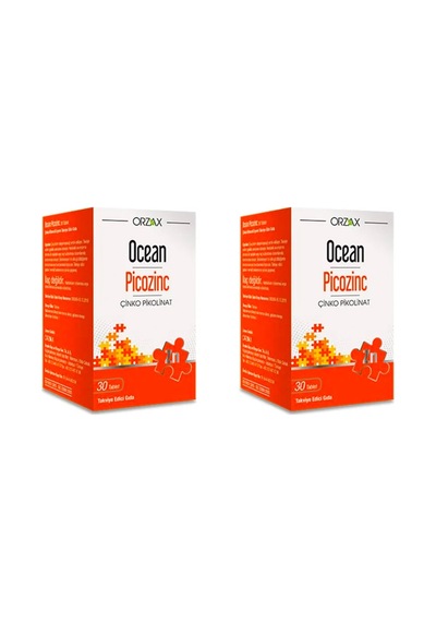 Ocean Picozinc Çinko Pikolant 30 Tablet 2 Adet