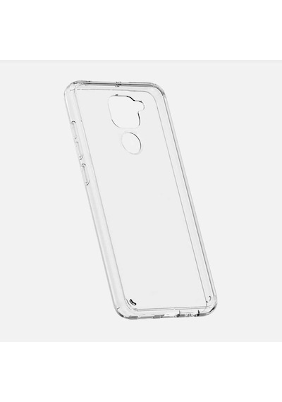 Xiaomi Redmi Note 9 Kılıf Zore Coss Şeffaf Sert Silikon Kılıf Renksiz