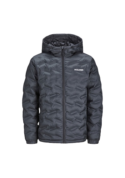 Jack & Jones Erkek Şişme Mont Antrasit