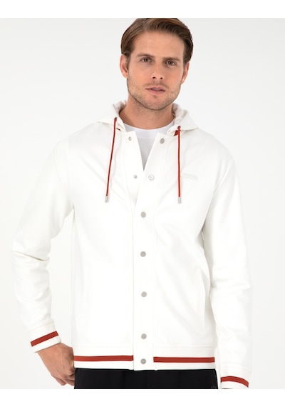 Pierre Cardin Erkek Ekru Sweatshirt 50292482-vr019 Ekru