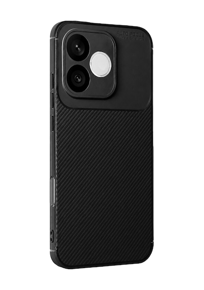 Apsuwa Honor 600 Lite Kılıf Negro Karbon Desen Silikon Siyah