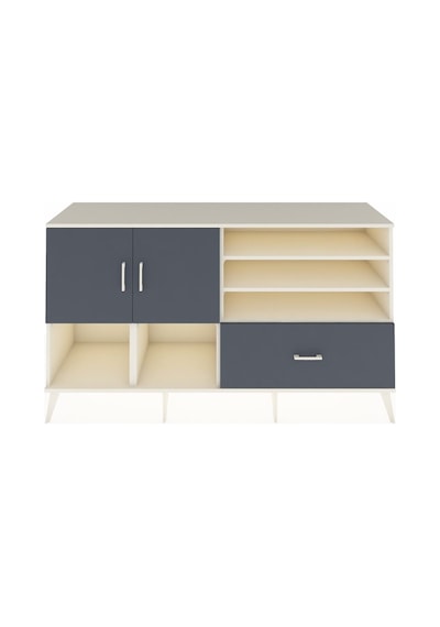 Hyperion Konsol 7 Raflı Tek Çekmeceli 2 Kapaklı 176x44x99 Aytaşı- Aytaşı-antrasit Hyperion Konsol 7 Raflı Tek Çekmeceli 2 Kapaklı 176x44x99 Aytaşı- Aytaşı-antrasit