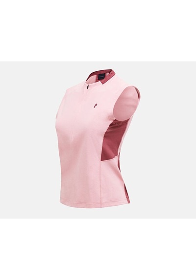 Peak Performance W Mountaın Breath Sl Polo Kadın Günlük Tişört G80812020t Pembe