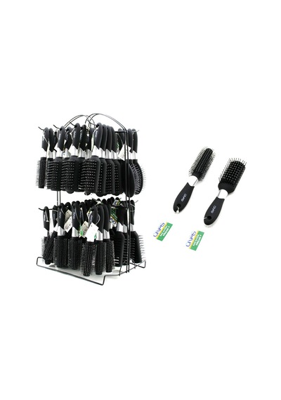 Onas Ons-724-726-727 Fön Ve Saç Fırçası Tarak Oval Mix Metal Standlı Fön Düz - 64'li Paket Diğer