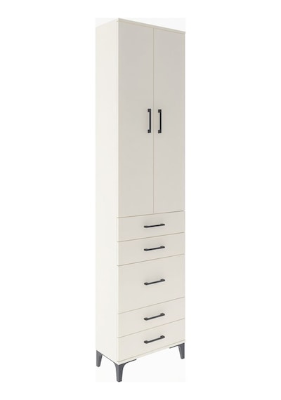 Arges Dolap 4 Raflı 5 Çekmeceli 2 Kapaklı 60x30x243 Aytaşı-ay... Aytaşı