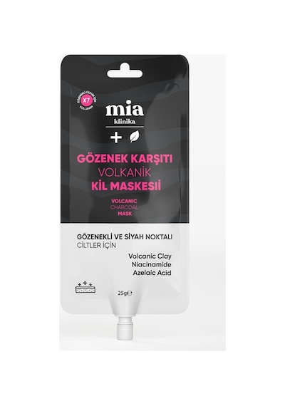 Mia Klinika Gözenek Karşıtı Volkanik Kil Maskesi 25 G