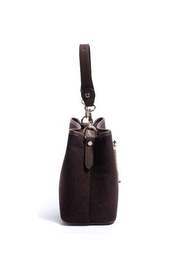 Silver Polo Sp1266 Kadın Çapraz Çanta Süet Kahve-kahve
