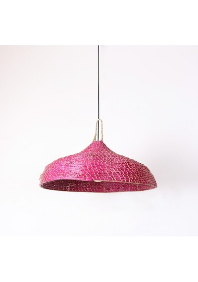 Mendong Berry Aydınlatma 60x25 Cm Pembe