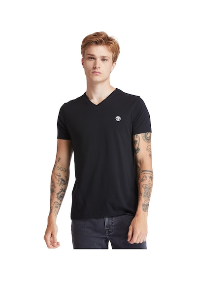 Timberland V Neck Short Sleeve Tee Tb0a2bpt0011-black Siyah