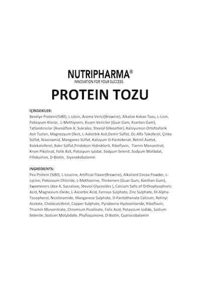 Protein Tozu 464 G 16 Servis Çikolata Aromalı