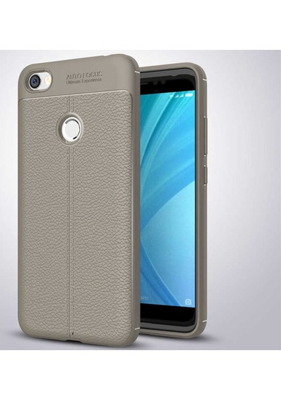 Xiaomi Redmi Note 5A Kılıf Deri Tarzı Niss Silikon Case