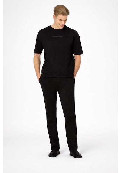 Pierre Cardin Penye Kısakol Pijama Takımlk-pc6086 Siyah