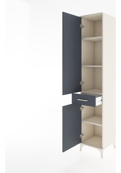 Hyperion Dolap 4 Raflı Tek Çekmeceli 2 Kapaklı 44x44x221 Ayta... Aytaşı