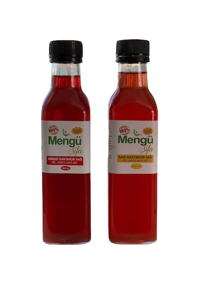 Mengü Şifa Sarı Kantaron Yağı + Kırmızı Kantaron Yağı 2 x 250 ML