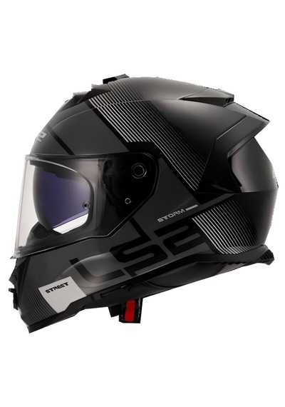 Ls2 Storm 2 Epıc Fullface Motosiklet Kaskı Siyah - Beyaz