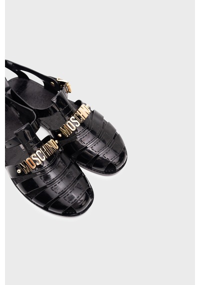 Moschino Bayan Sandalet Ma16501g1o261mpm20000 Siyah Moschino Bayan Sandalet Ma16501g1o261mpm20000 Siyah