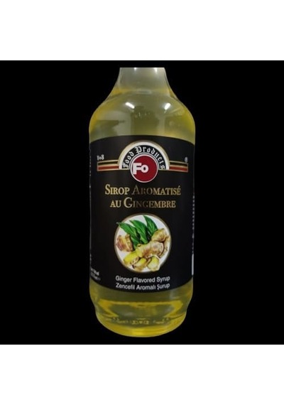 Zencefil Aromalı Şurup 700 Ml Açık Bej