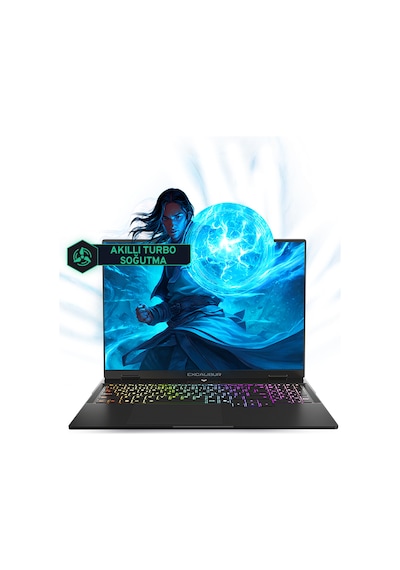 Casper Excalibur Gaming G915.1362-BF60X-C i7-13620H 16 GB 1 TB SSD 8 GB RTX5060 16" Free Dos Dizüstü Bilgisayar
