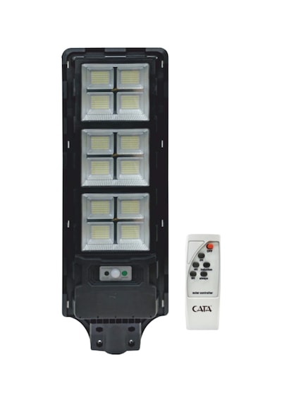 Cata 300w Senörlü Solar Sokak Armatürü Beyaz Işık