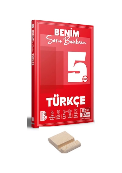 Benim Hocam 5. Sınıf Türkçe Soru Bankası + Telefon Standı