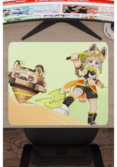 Kachina Genshin Impact Anime Oyuncu V4 - 48x40 Xl Gaming Mouse Pad Fare Altlığı