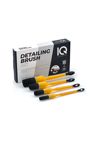 Iq Detaylandırma Fırçası Siyah 4 Lü Set