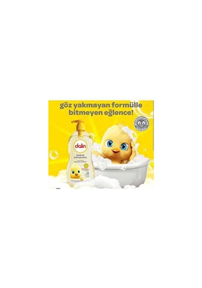 Dalin Bebek Şampuanı 700 Ml + 100 Ml Bebek Yağı 2 Li X 4 Set Tüm Saç Tipleri