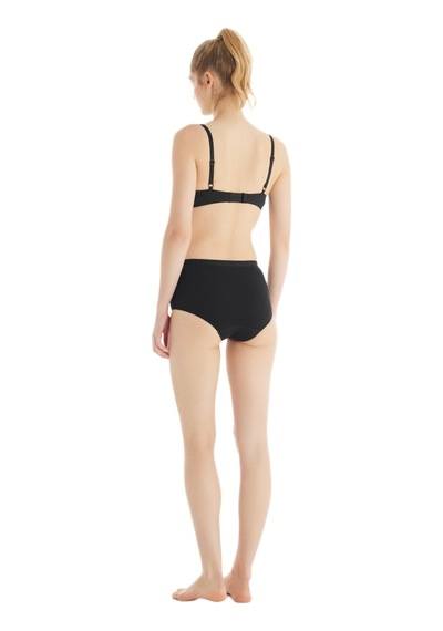 Blackspade Kadın Slip Büyük Beden Külot Essential 1307 Siyah