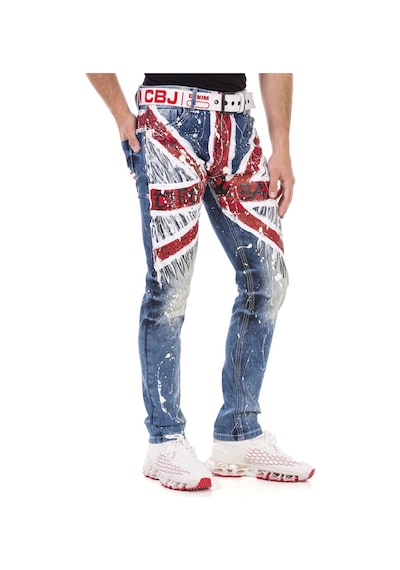 CD714 Great Britain Jeans Mavi