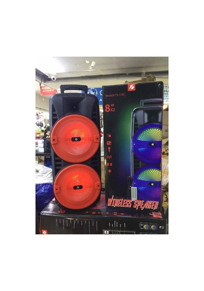 Mikrofonlu Bluetooth Hoparlör Toplantı Parti Eğlence Led Işıklı Sd Kart Fm Usb Girişli Speaker