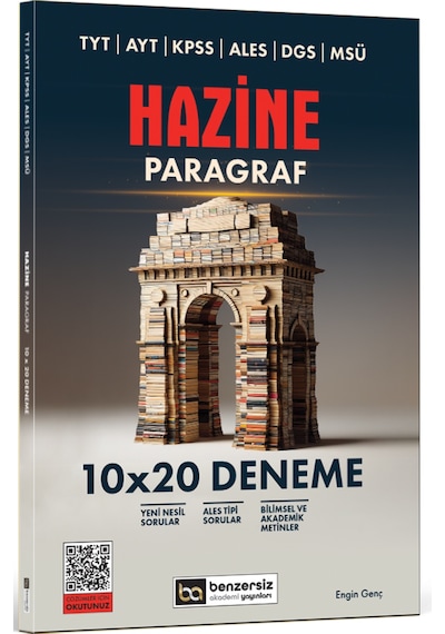 Tyt Ayt Kpss Ales Dgs Msü Hazine Paragraf 10 X 20 Deneme