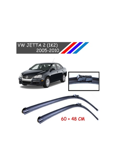OTOZET Volkswagen Jetta 2 (1K2) Ön Silecek Süpürge Seti 2005 - 2010