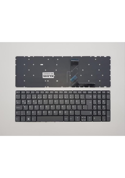 Lenovo Uyumlu Ideapad 320-15Ikb Notebook Klavye Füme Tr / Power Tuşlu - 543877036