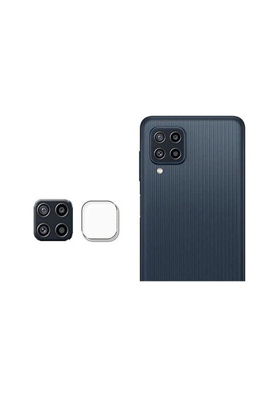 Ecrmobıle Samsung Uyumlu M22 Nano Cam Kamera Lens Koruyucu 2 Adet