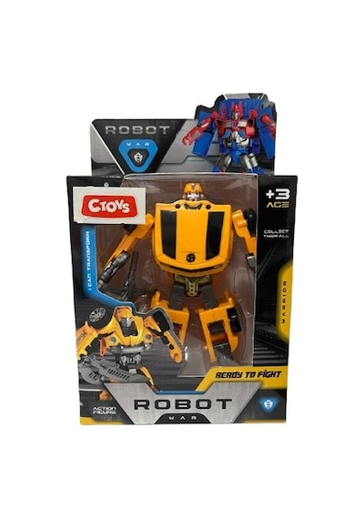 Ctoys 339-92 Kutuda Robota Dönüşebilen Araba Oyuncak