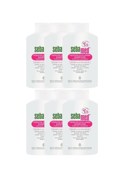Sebamed Her Gün Kullanım Şampuanı 6 x 400 ML