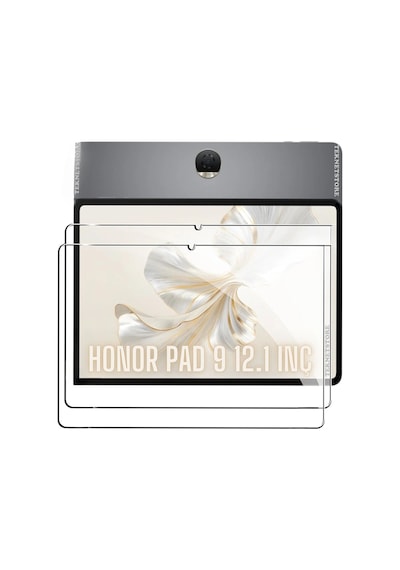 Honor Pad 9 12.1 Inç Tablet Uyumlu Nano Kırılmaz Ekran Koruyucu Şeffaf Cam Koruyucu Tam Uyumlu