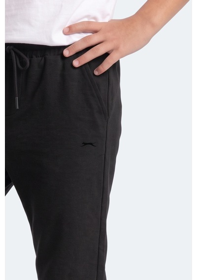 Slazenger Punto Unisex Çocuk Siyah Eşofman Altı