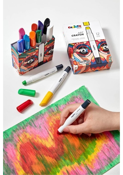 Carioca Plus Art Crayon Boya 6lı Çok Renkli