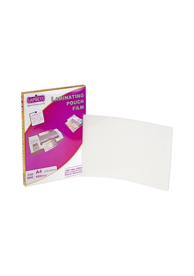 Lamiess A-4 100 Mıc.Polyester Laminasyon Filmi 100'Lü