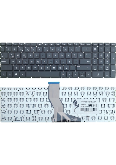 HP Uyumlu 15s-fq2018nt, 15s-eq1041nt Klavye (Siyah)