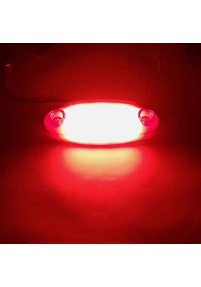 Ahmet Otomotiv Neon Tombul Led Lamba Kırmızı Renk 12v-24v