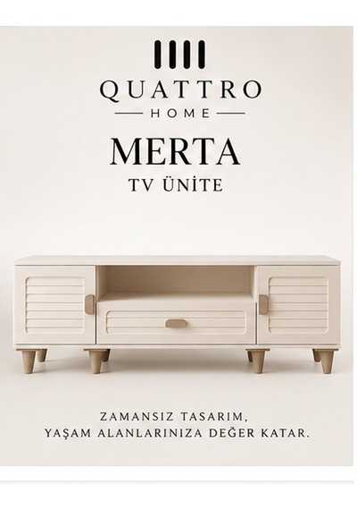 Merta Tv Ünitesi Krem-bej
